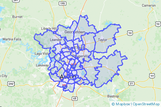 Service Area Map