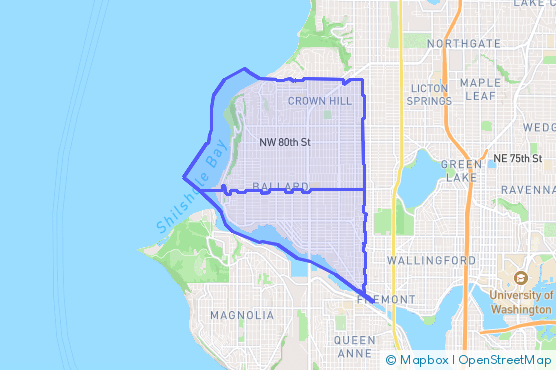Service Area Map