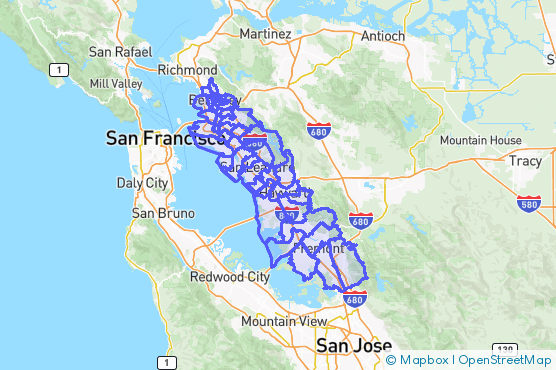 Service Area Map