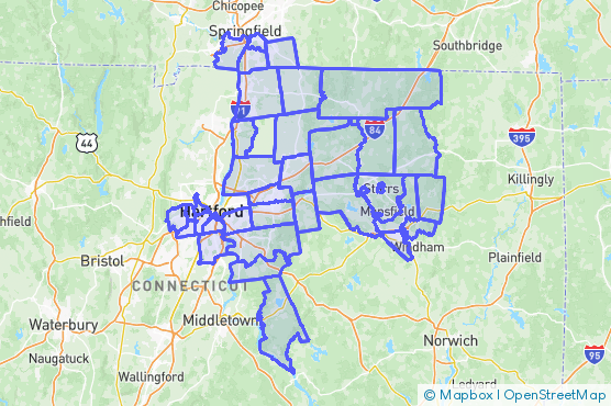Service Area Map