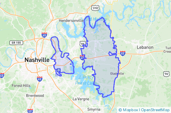 Service Area Map