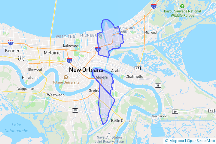 Service Area Map
