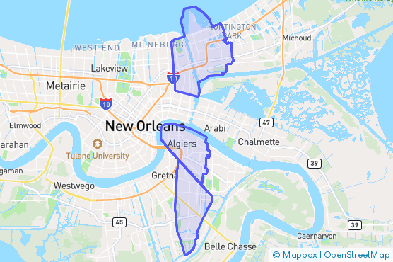 Service Area Map