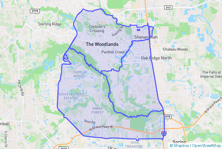 Service Area Map