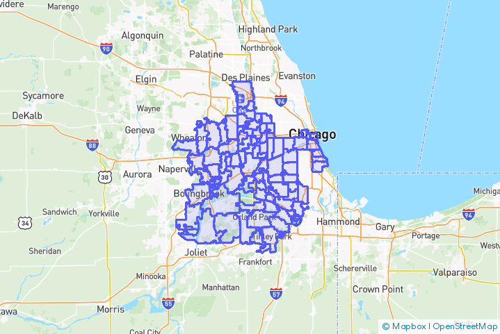 Service Area Map