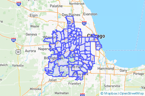 Service Area Map