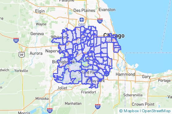 Service Area Map