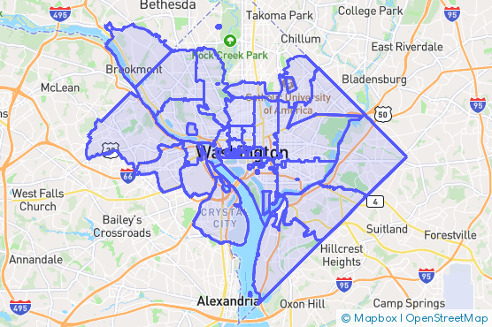 Service Area Map