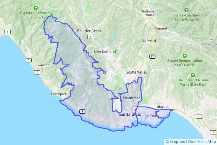 Service Area Map