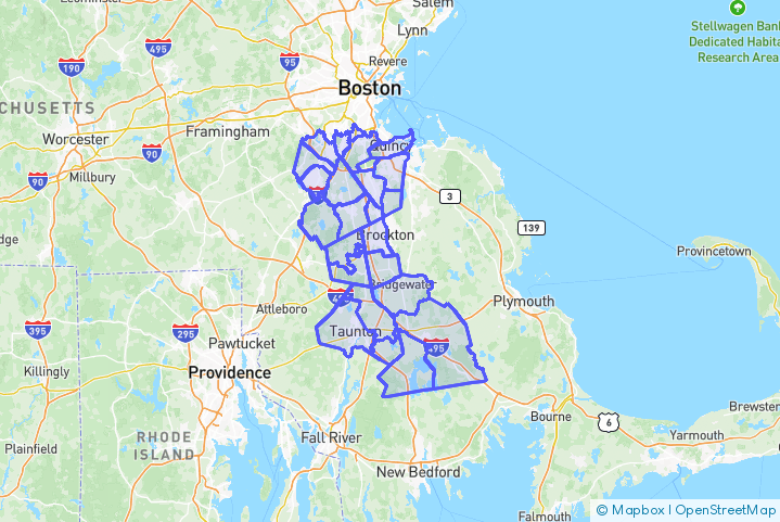 Service Area Map