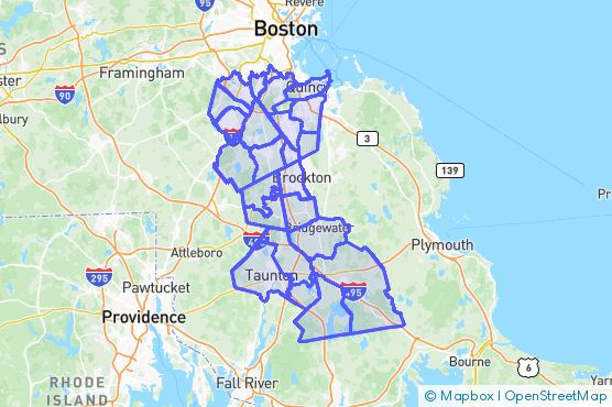 Service Area Map