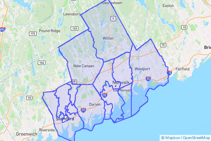 Service Area Map