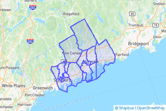 Service Area Map