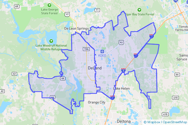 Service Area Map