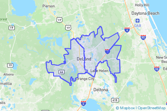 Service Area Map