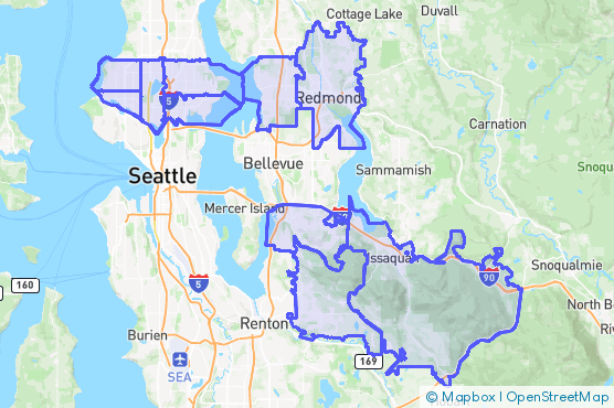 Service Area Map