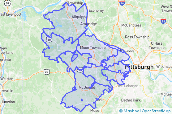 Service Area Map