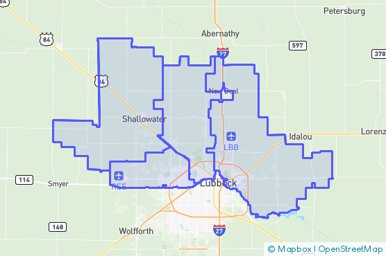 Service Area Map