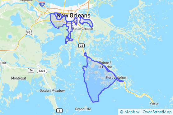 Service Area Map
