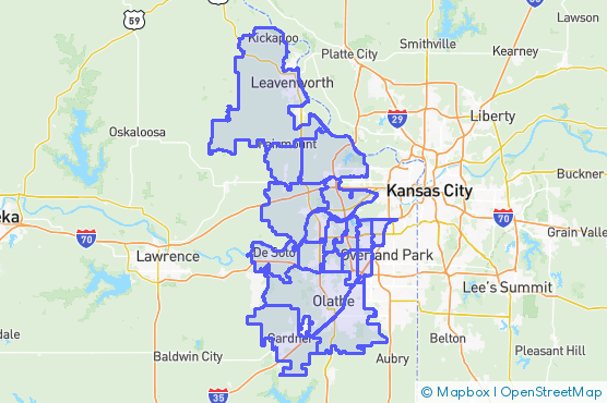 Service Area Map