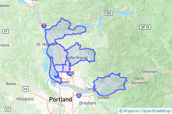 Service Area Map