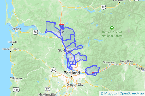 Service Area Map