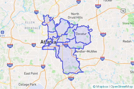 Service Area Map