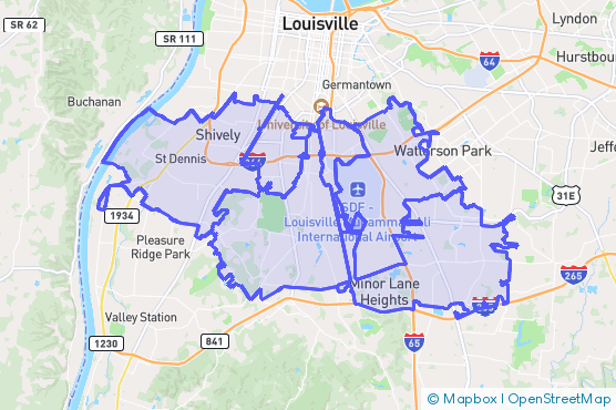 Service Area Map