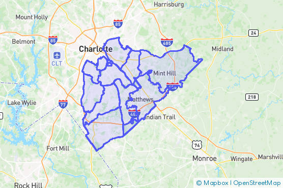 Service Area Map