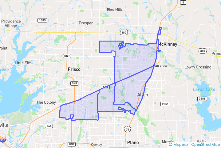 Service Area Map