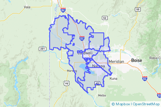Service Area Map