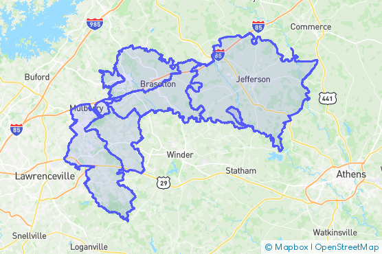 Service Area Map