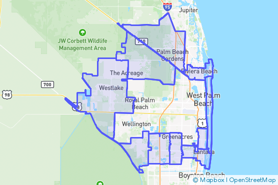 Service Area Map