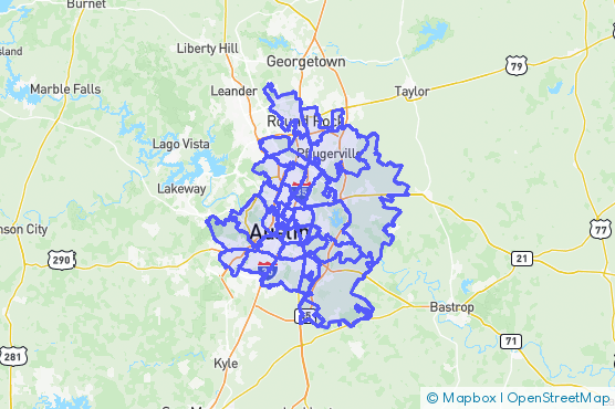 Service Area Map