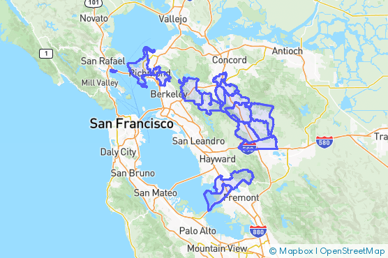 Service Area Map