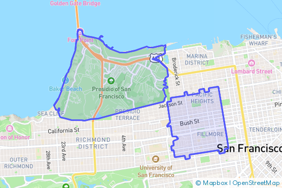 Service Area Map