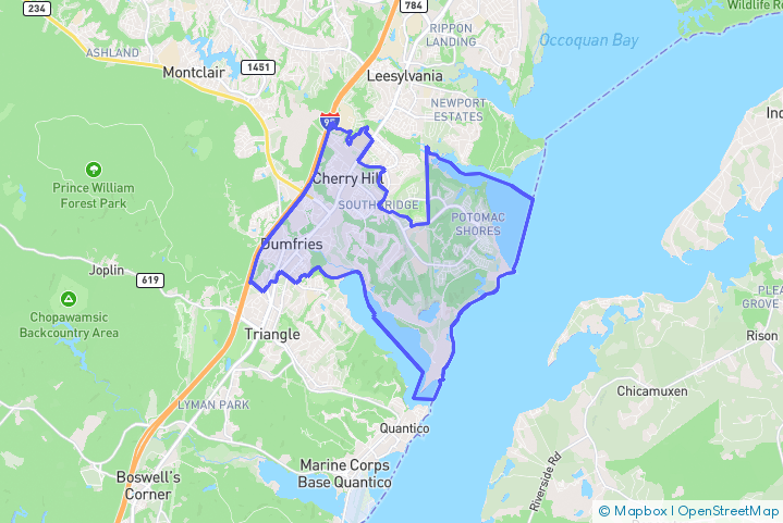 Service Area Map