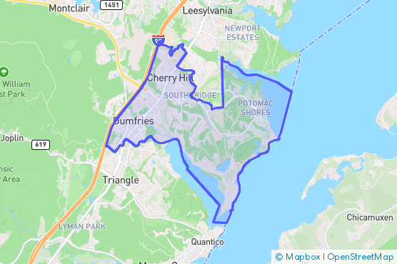 Service Area Map