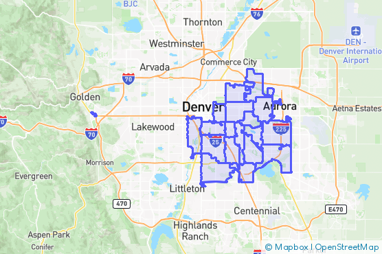 Service Area Map