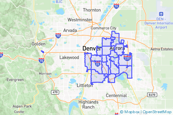 Service Area Map
