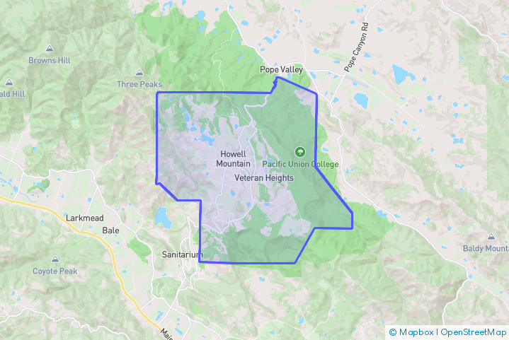 Service Area Map