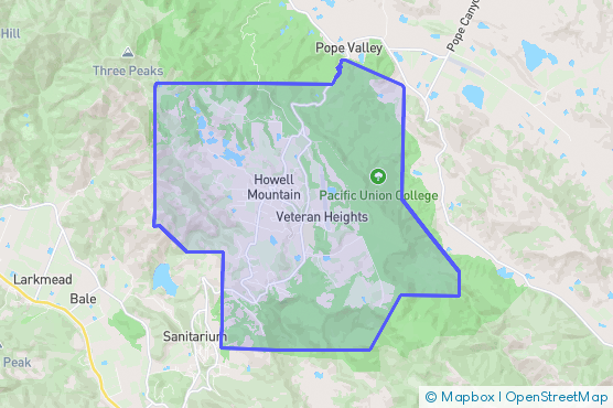 Service Area Map