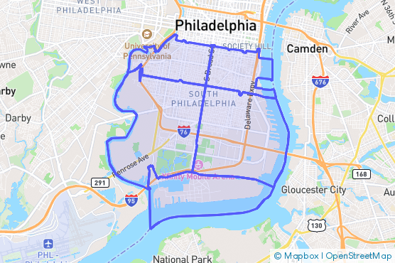 Service Area Map