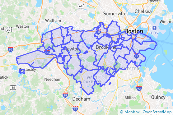 Service Area Map