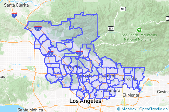 Service Area Map