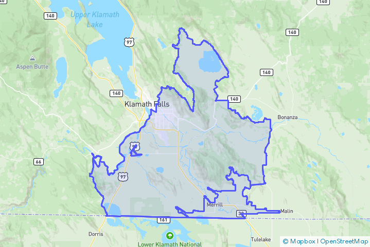 Service Area Map