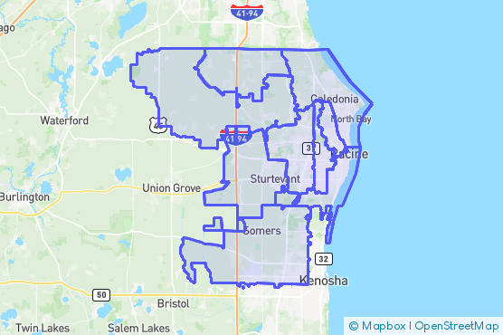 Service Area Map