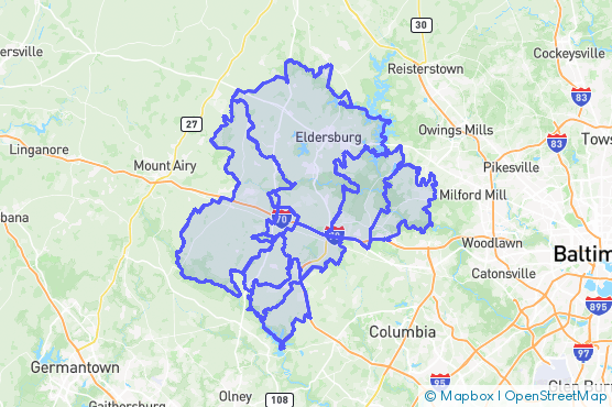 Service Area Map