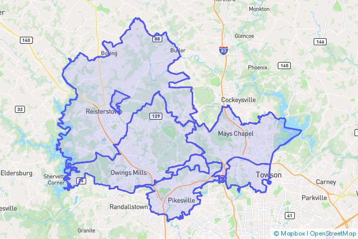 Service Area Map