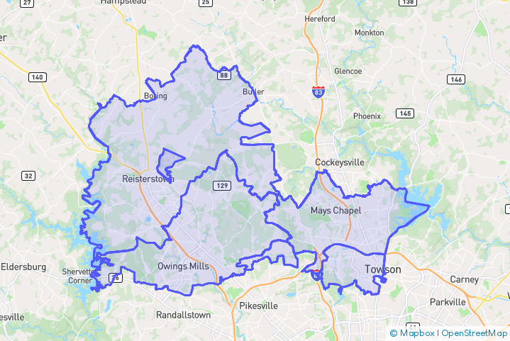 Service Area Map